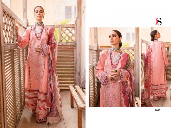 Deepsy Firdous Ombre Embroidered Designer Pakistani Suit Collection